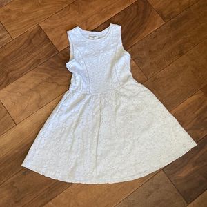 Abercrombie kids white dress size 7/8